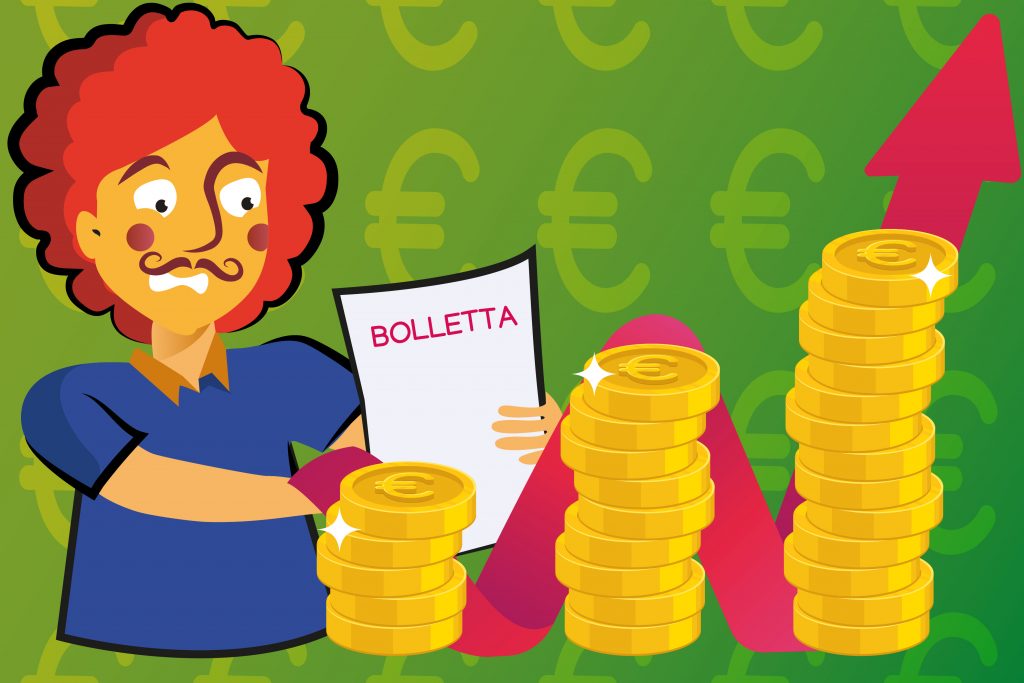 Aumenti in bolletta della luce